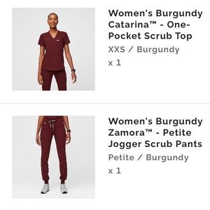Burgundy Set